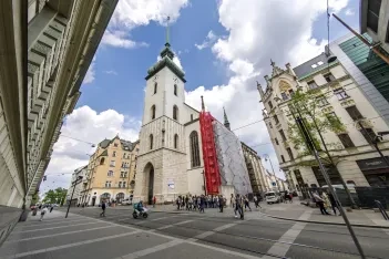 Brněnský kostel Sv. Jakub